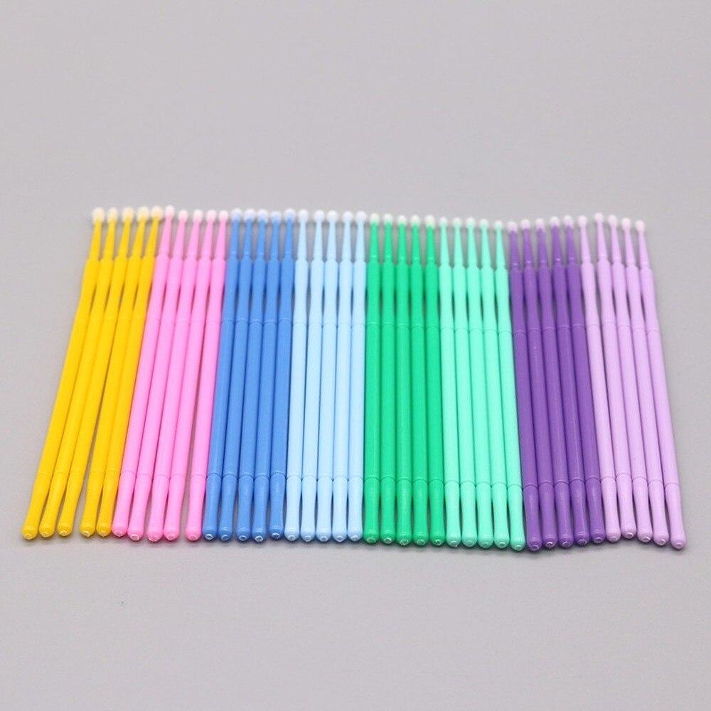 Eyelash Extension Cleaning - 100pcs/lot Micro Brushes Make Up Eyelash
