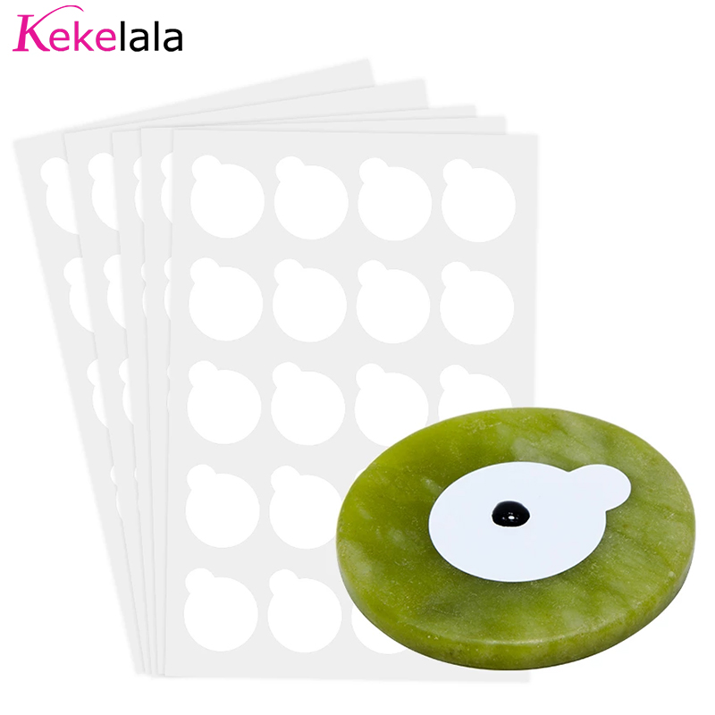 Eyelash Extension Cleaning - 100pcs Eyelash Extension Glue Stickers Shim