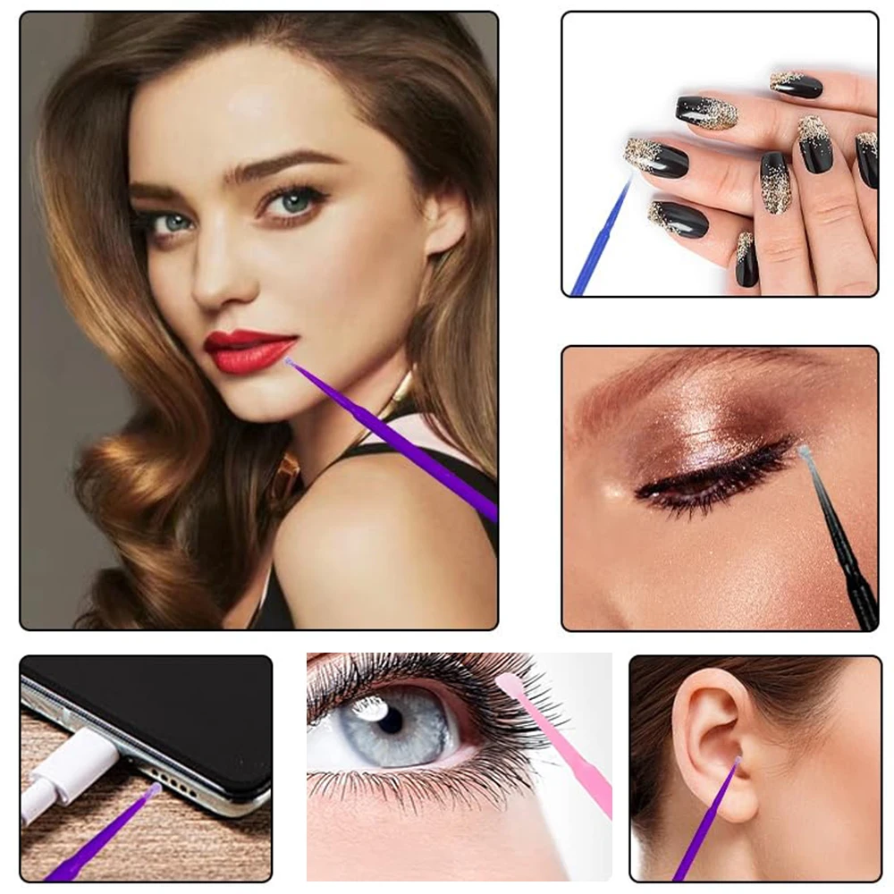 Eyelash Extension Cleaning - 300pcs For Eyelashes Removing Swab Micro
