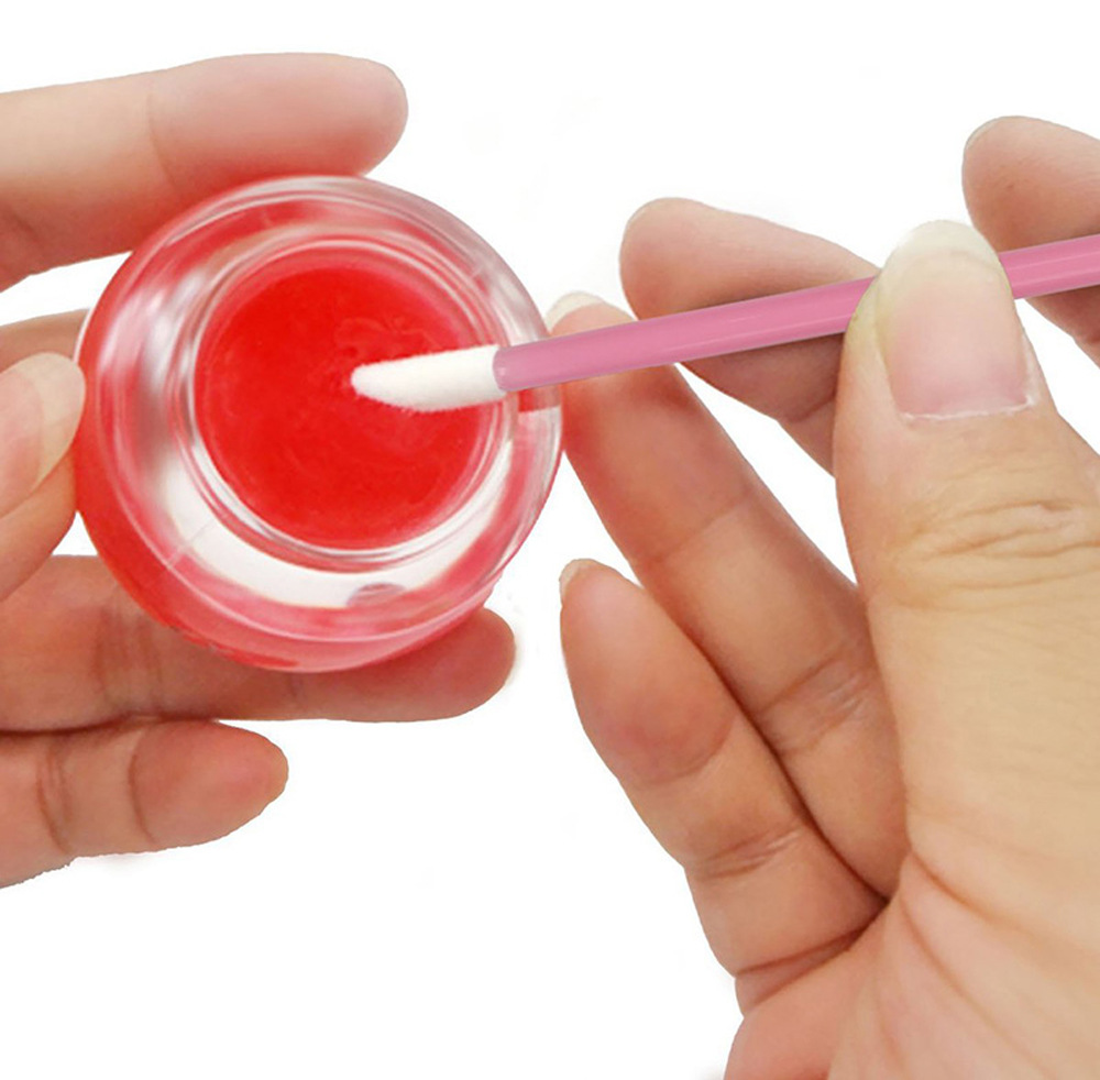 Disposable Lip Brush 100Pcs Ey - Eyelash Extension Options ulasan dan harga
