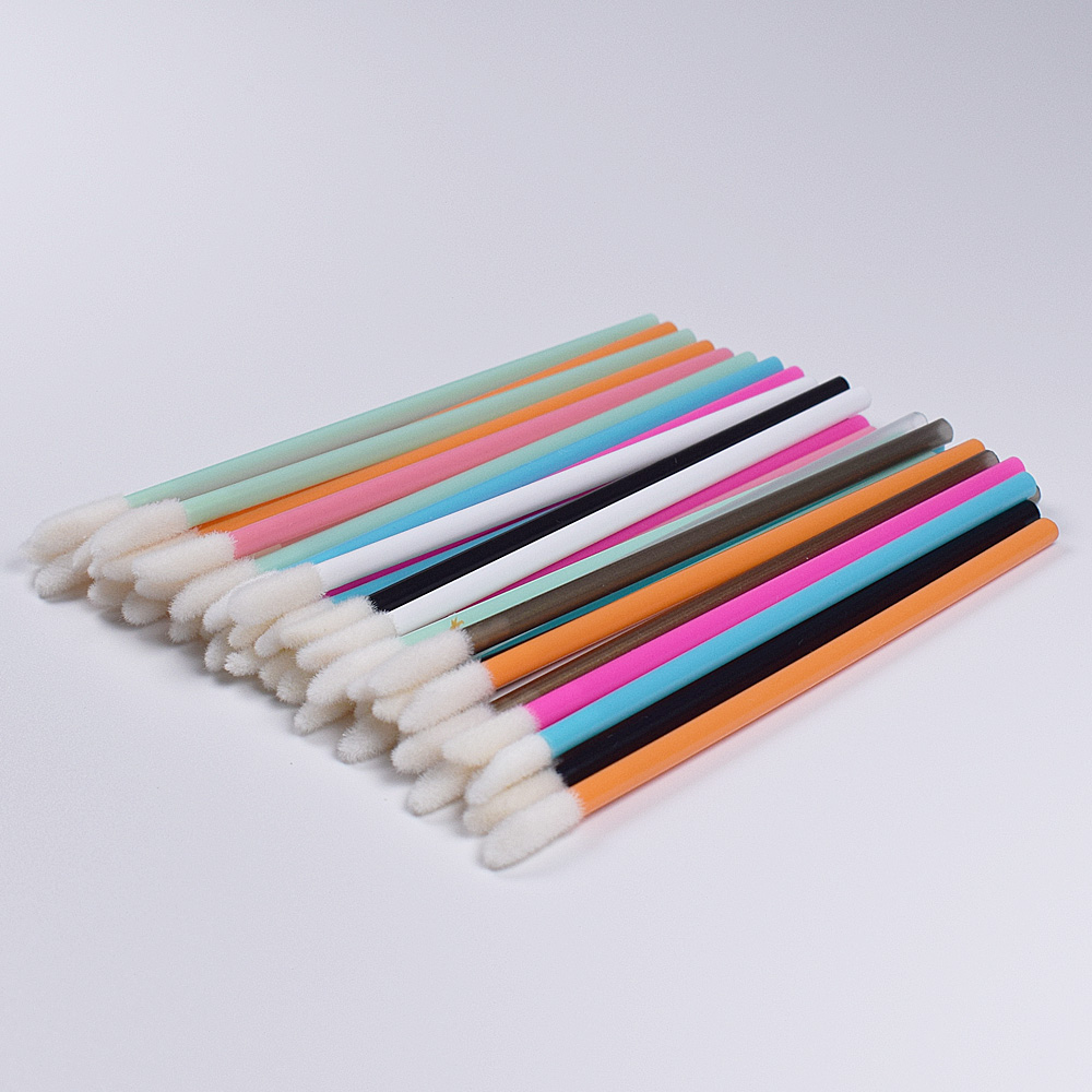 50Pcs Disposable Lip Brush Eye - Eyelash Extension Options ulasan dan harga
