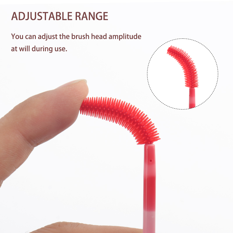 50/100Pcs Disposable Silicone  - Eyelash Extension Options ulasan dan harga