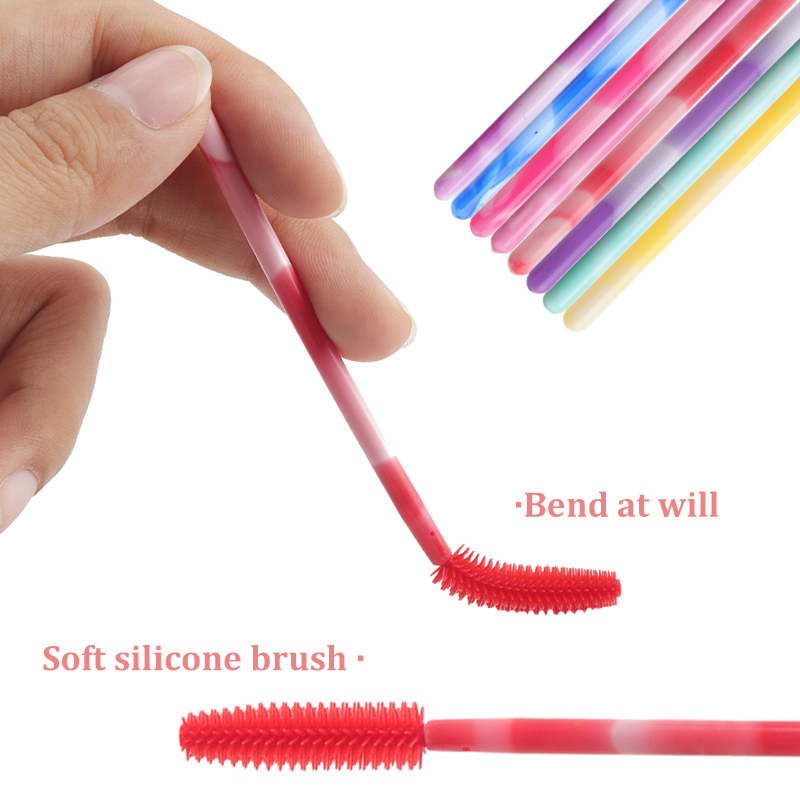 50/100Pcs Disposable Silicone  - Eyelash Extension Options ulasan dan harga