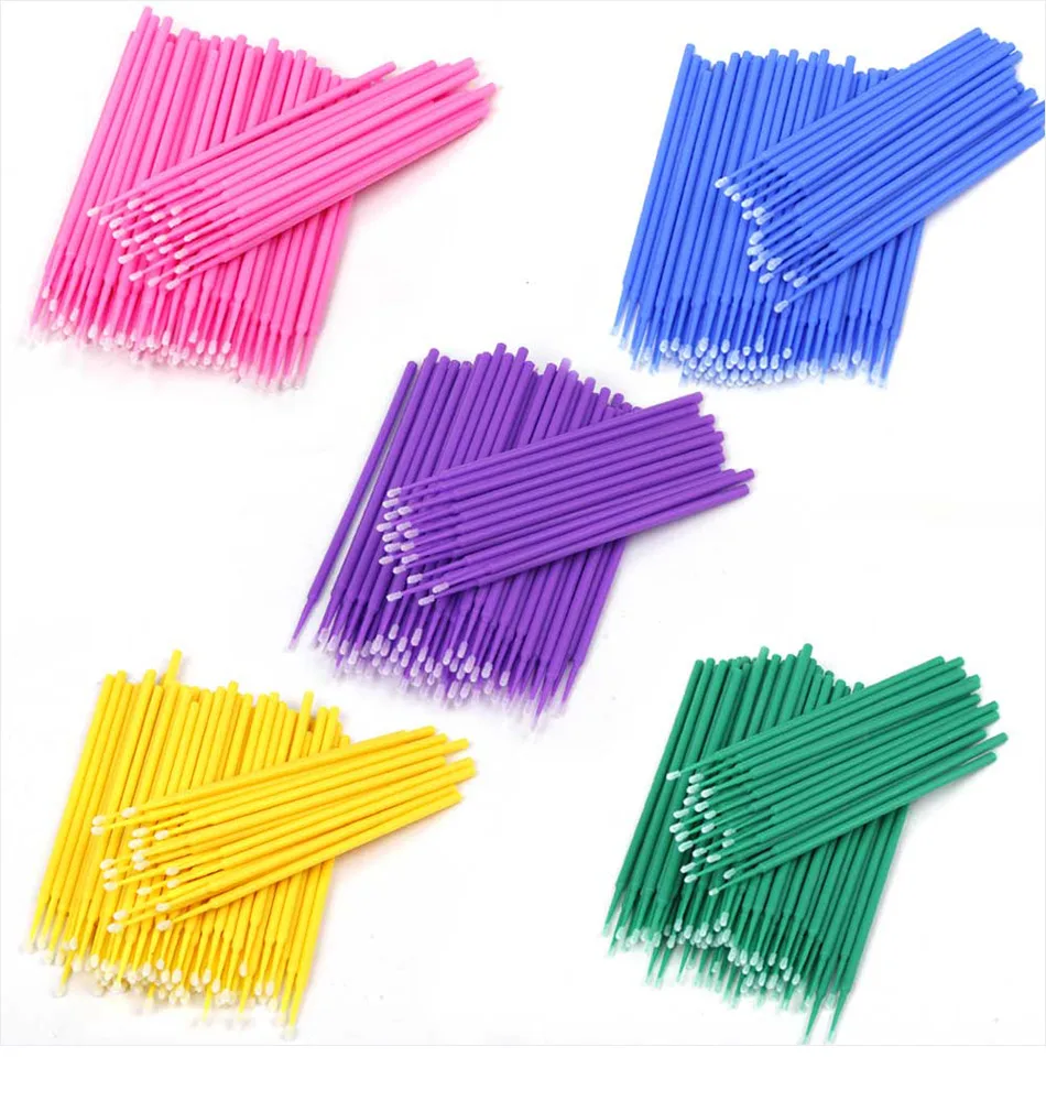 100Pcs/bag Disposable Eyelash  - Eyelash Extension Class ulasan dan harga
