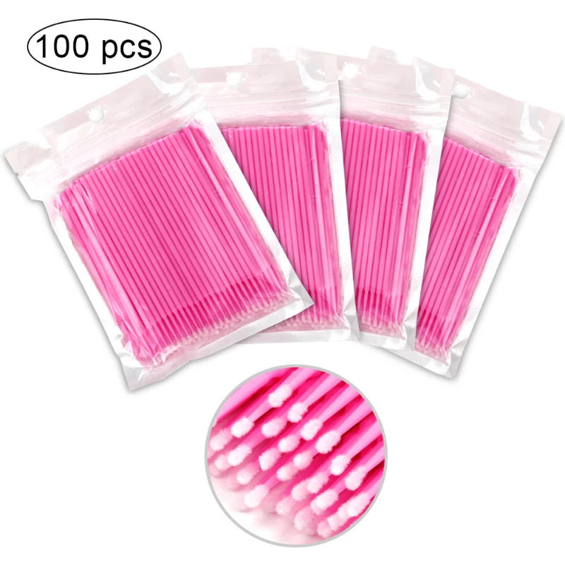 100Pcs/bag Disposable Eyelash  - Eyelash Extension Class ulasan dan harga