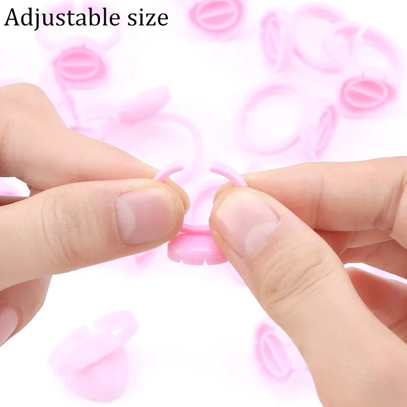 100 Pcs Disposable Eyelash Glu - Eyelash Extension Class ulasan dan harga