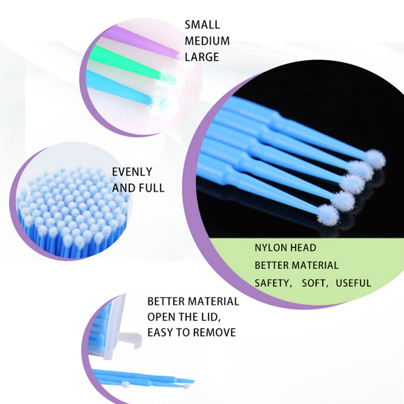 500pcs Eyelash Extension Clean - Eyelash Extension Cleaning ulasan dan harga