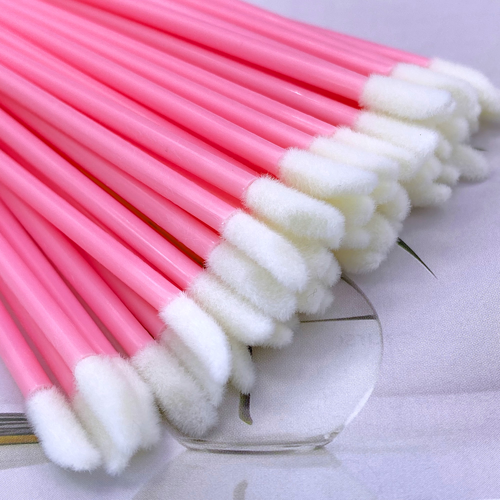 100Pcs Disposable Lip Brush Ey - Eyelash Extension Options ulasan dan harga