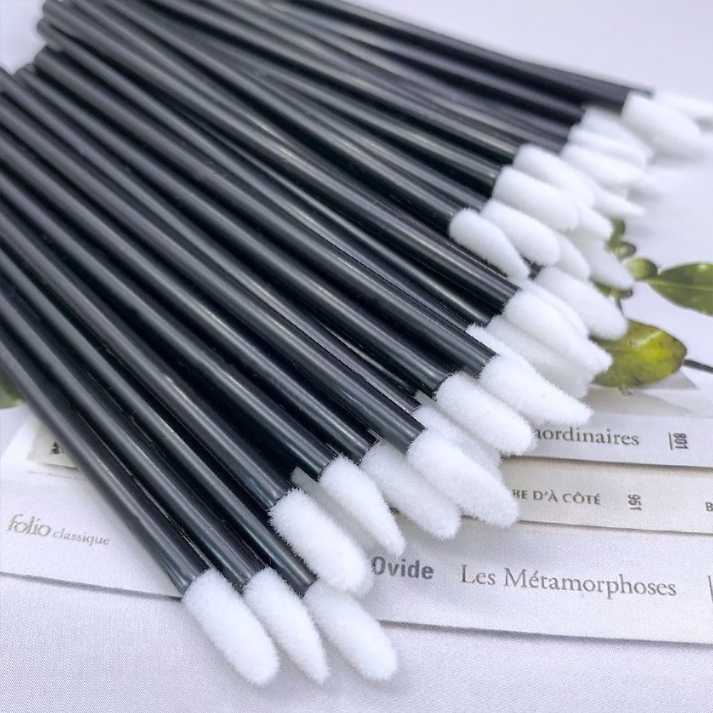 100Pcs Disposable Lip Brush Ey - Eyelash Extension Options ulasan dan harga