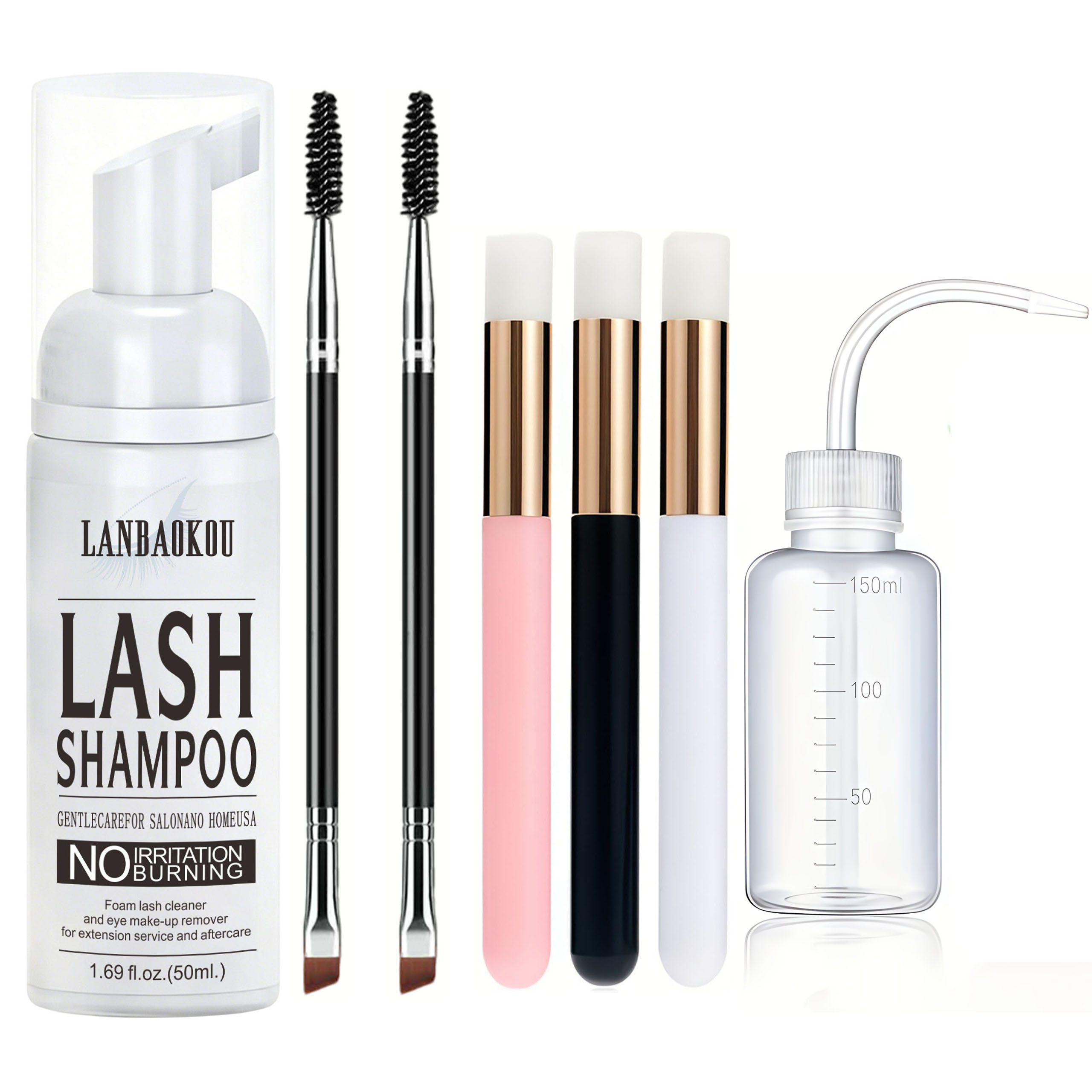 Lash Shampoo for Eyelash 50ML  - Eyelash Extension Cleaning ulasan dan harga