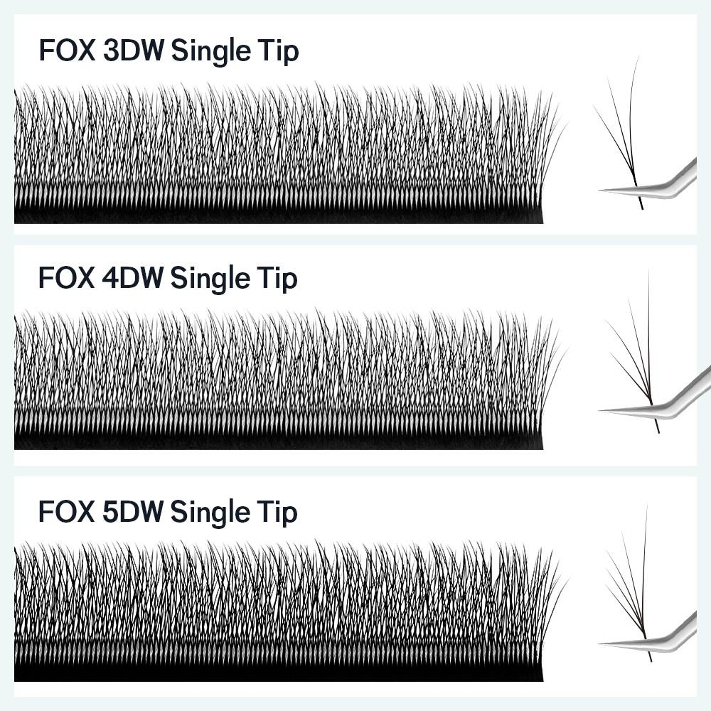 NATUHANA Fox 4D W Shape Eyelas - Eyelash Extension Fox Eye ulasan dan harga