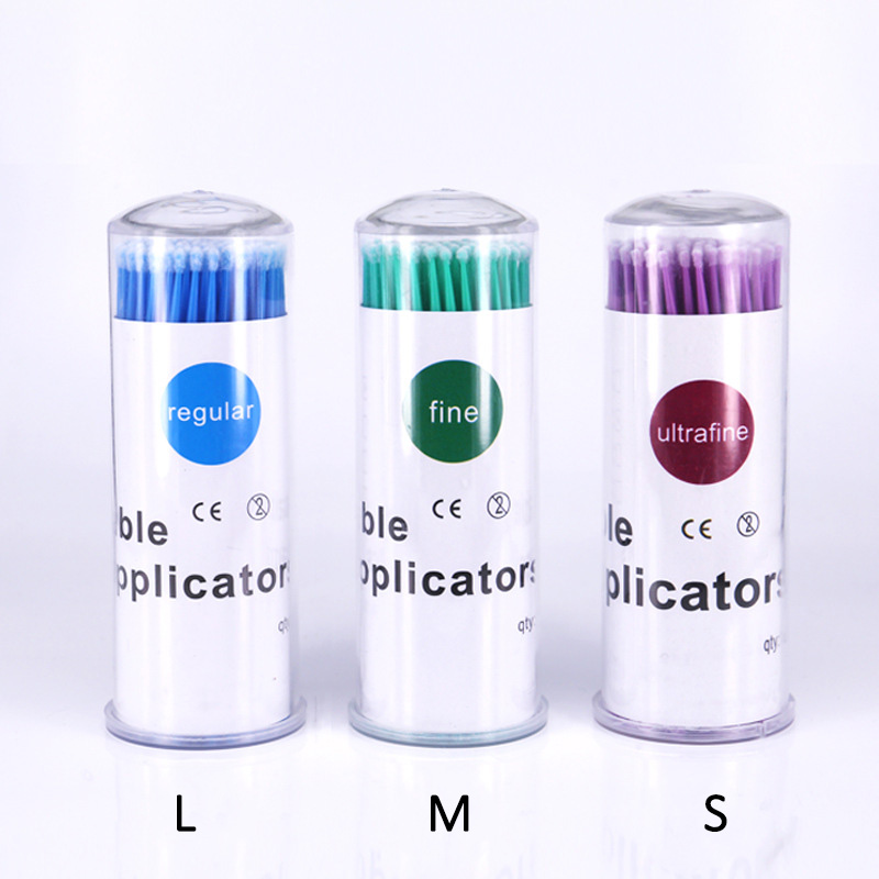 100Pcs/bottle MicroBrush For E - Eyelash Extension Cleaning ulasan dan harga