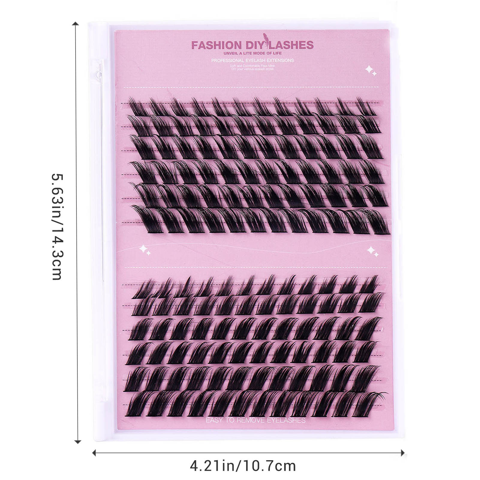 8-16mm Natural lashes Oblique  - Eyelash Extension Fox Eye ulasan dan harga