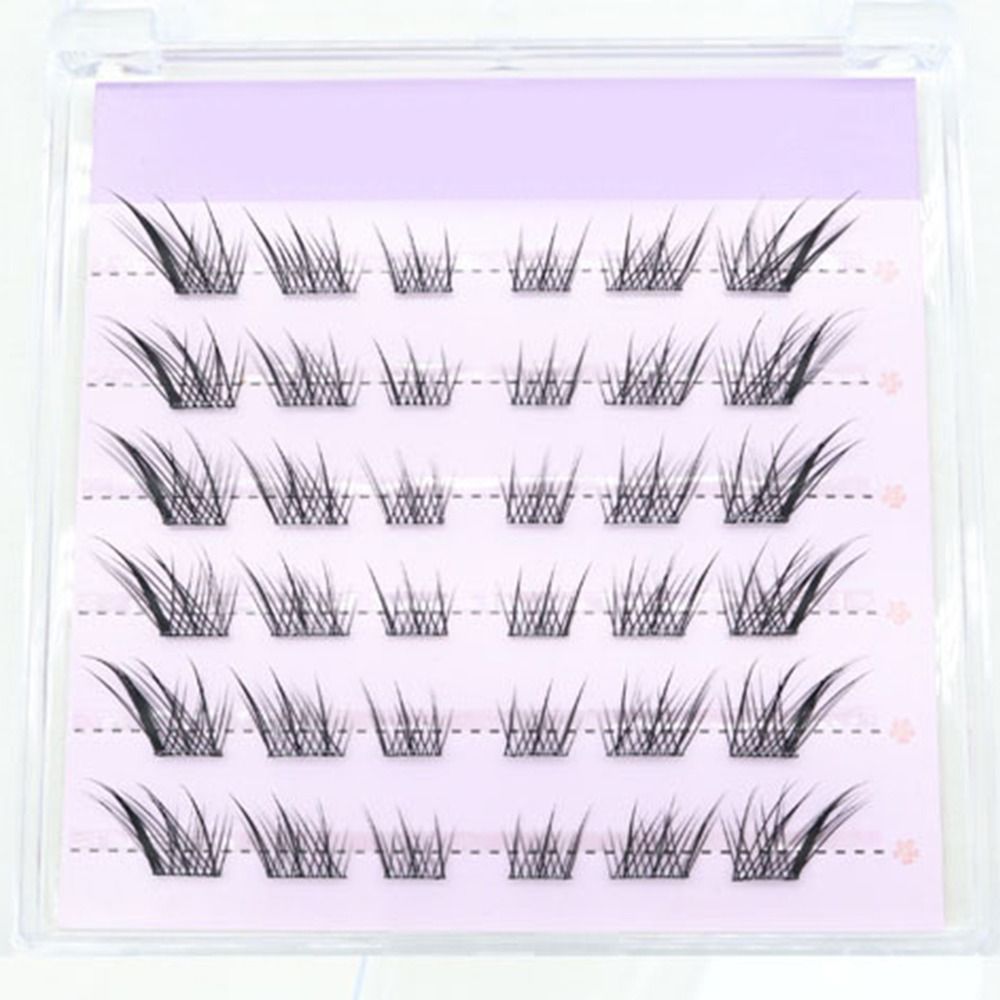 New 3D Cat Eye Self Adhesive L - Eyelash Extension Fox Eye ulasan dan harga