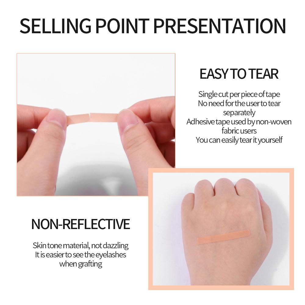 10/20pcs Eyelash Tape Non Wove - Eyelash Extension Class ulasan dan harga