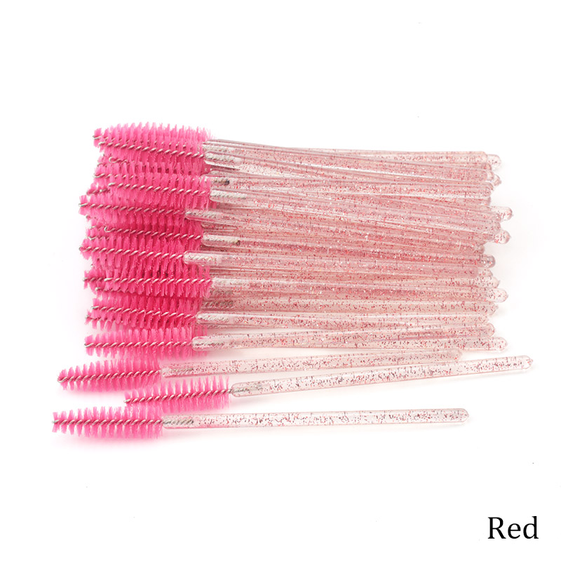 50PCS Eyelash Brushes Disposab - Eyelash Extension Options ulasan dan harga