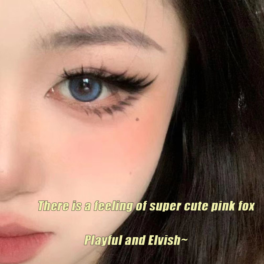 8Rows 3D Fluffy Single Cluster - Eyelash Extension Fox Eye ulasan dan harga
