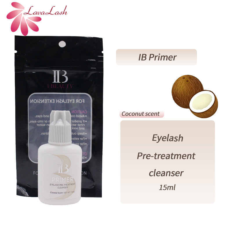 15ml IB Primer for Eyelash Pre - Lash Primer Cleanser ulasan dan harga