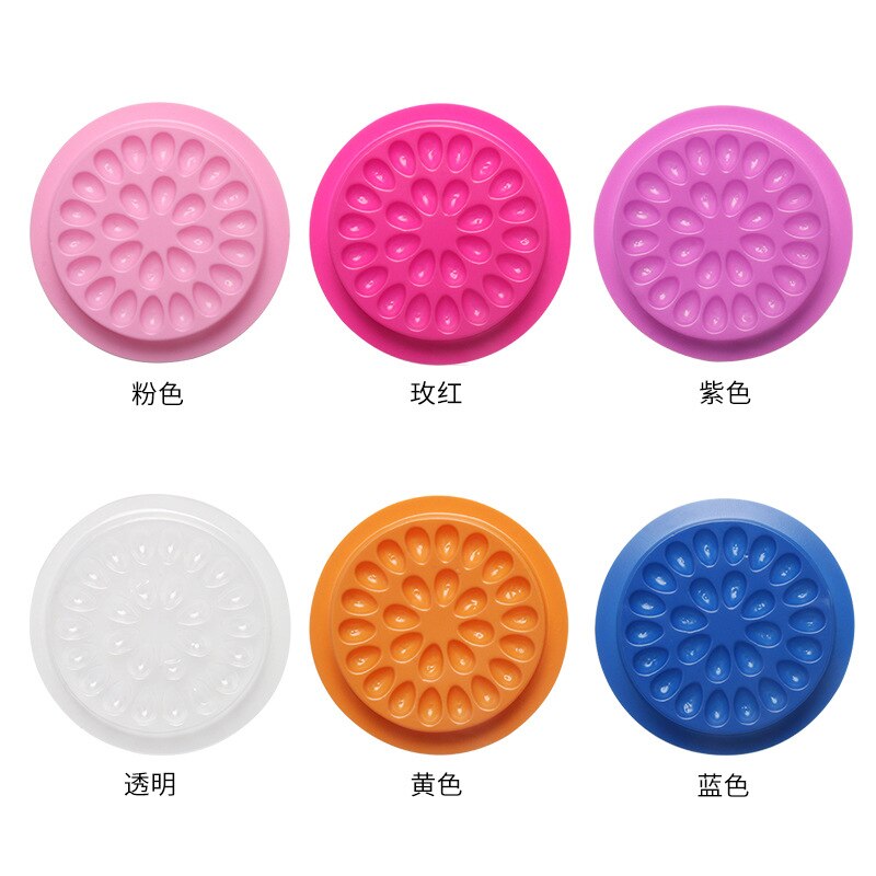 100pcs Eyelash Glue Holder Eye - Eyelash Extension Class ulasan dan harga