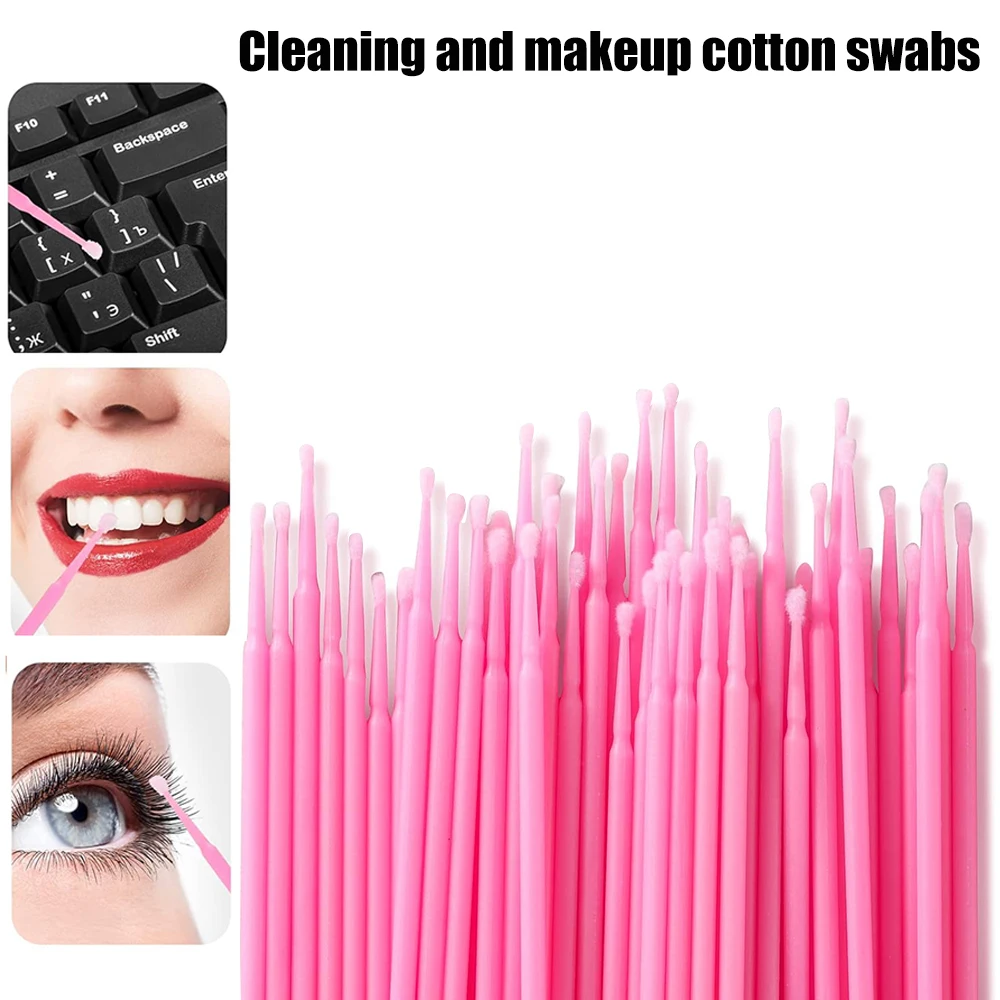 300pcs For Eyelashes Removing  - Eyelash Extension Cleaning ulasan dan harga