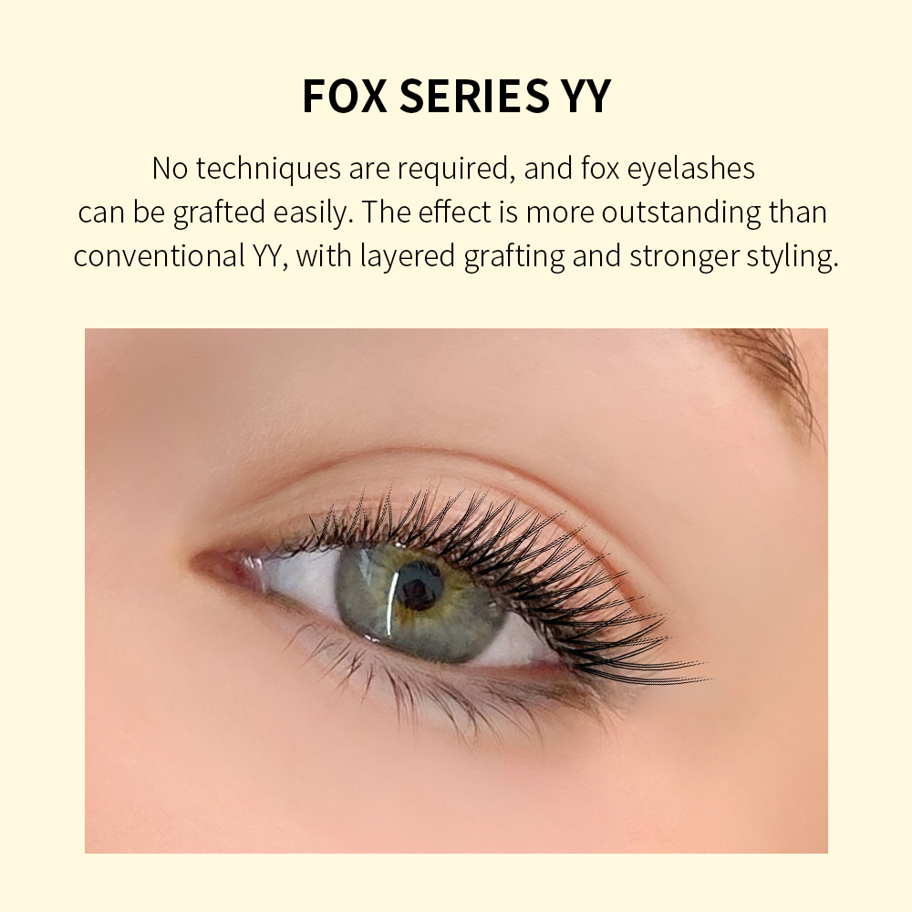 GLAMLASH Flying YY 3DW 4DW 5DW - Eyelash Extension Fox Eye ulasan dan harga
