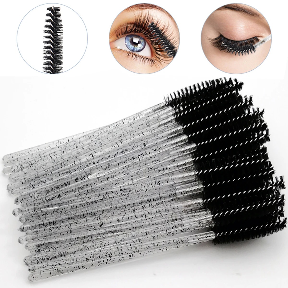 Wholesale 100PCS Mascara Spool - Eyelash Extension Class ulasan dan harga