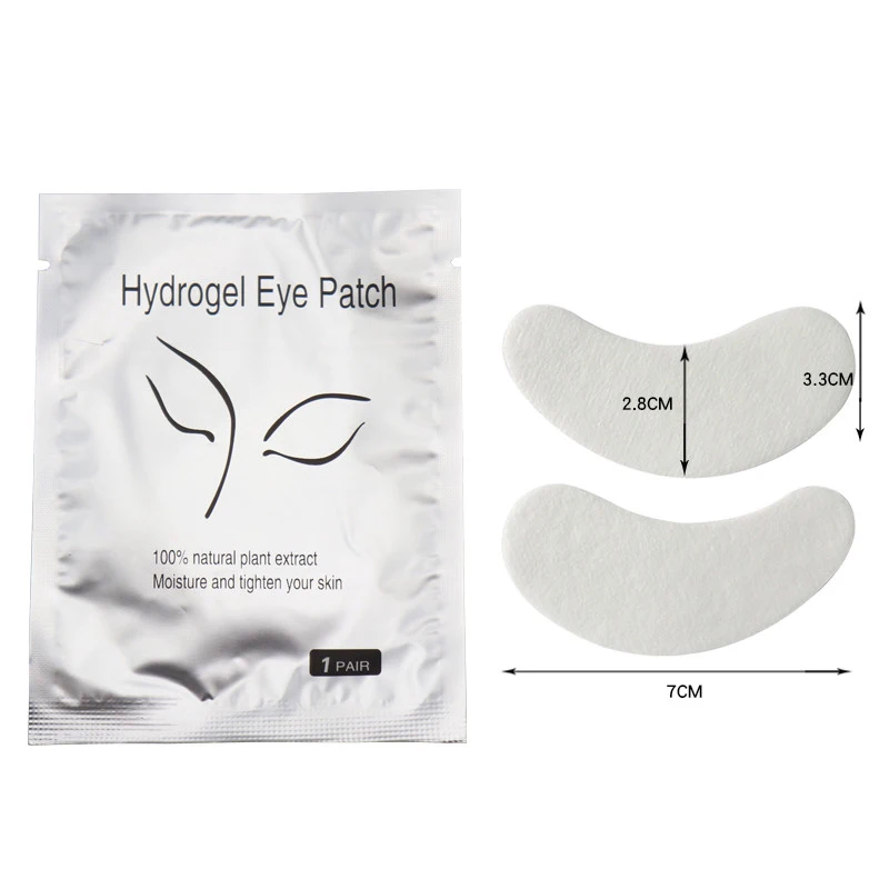 50/100/200 Pairs Eyelash Pad G - Eyelash Extension Fox Eye ulasan dan harga
