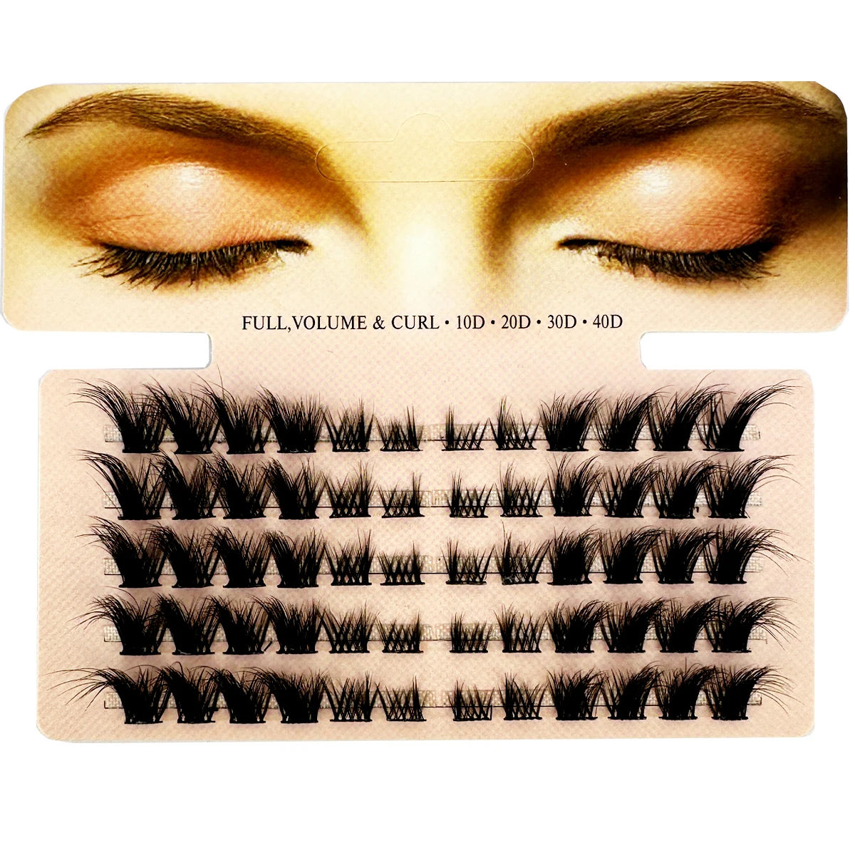 Mix 3D Fluffy Single Cluster E - Eyelash Extension Fox Eye ulasan dan harga